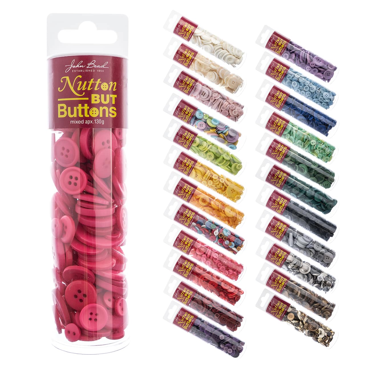 John Bead Nutton but Buttons Mixed Collection